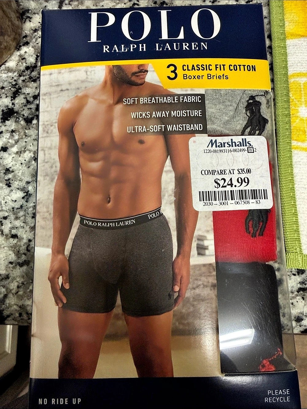 Polo Ralph Lauren Classic Fit Cotton Boxer Briefs Cotton Boxer Briefs